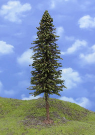 Drzewo modelowe – świerk z pniem TOP, wys. 24–27 cm